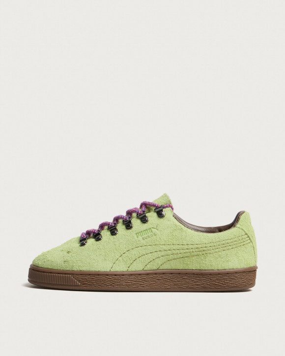 Men's Puma Suede Hike Sneakers in Wild Fern/Gum | Size: UK 4 | Suede/Rubber | END Clothing - shopify_US_11162907705682