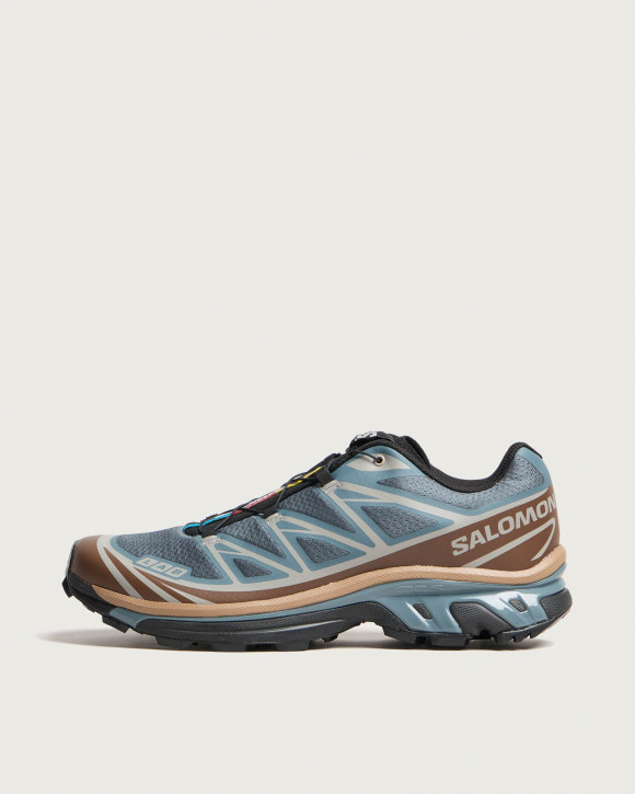 Salomon Xt-6 Sneakers in Stormy Weather/Mustang | Size: UK 11.5 | 100% Synthetic | END Clothing - shopify_US_11172470456658