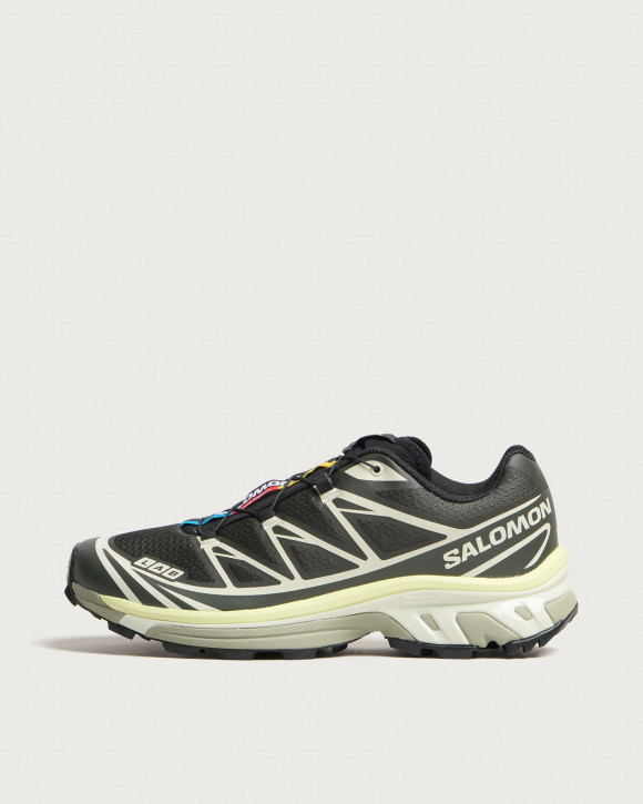 Salomon Xt-6 Sneakers in Peat/Icicle/Lime Cream | Size: UK 8.5 | 100% Synthetic | END Clothing - shopify_US_11172476551506