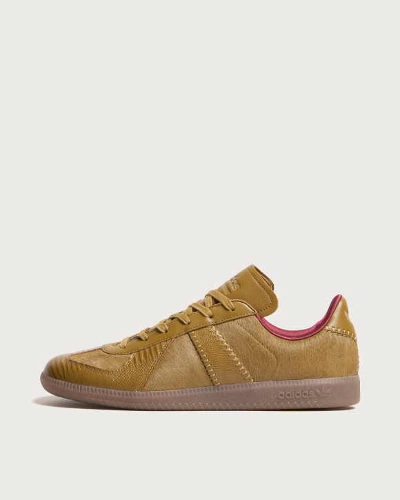 Adidas X Wales Bonner Bw Army Sneakers in Supplier Colour/Noble Maroon./Gold Met. | Size: UK 3.5 | Rubber/Eva/Leather | END Clothing - shopify_US_11203661234514