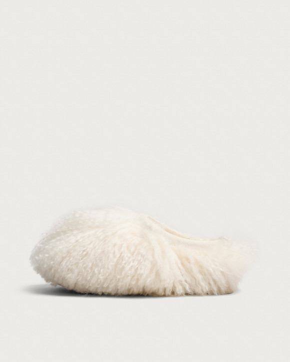 Women's Ugg Tazz Fluff Momma Shoes in Cream | Size: UK 3 | Suede/Eva | END Clothing - shopify_US_11203674440018