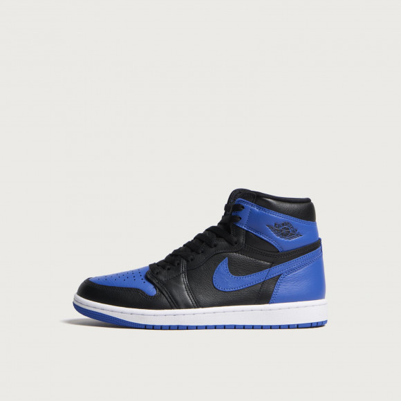 Men's Air Jordan 1 High Og Sneakers in Black/Royal/White | Size: UK 6 | Rubber/Leather | END Clothing - shopify_US_11203675783506