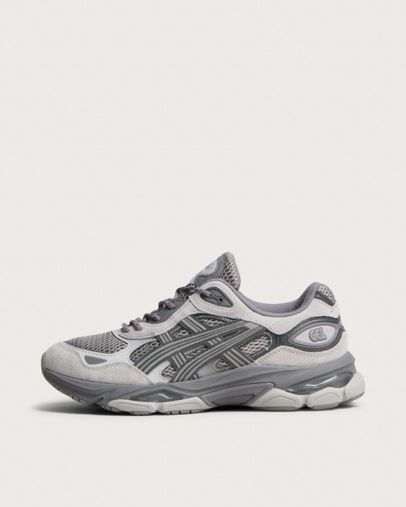 Asics Gel-Nyc 2.0 Sneakers in Glacier Grey/Piedmont Grey | Size: UK 3 | Suede/Rubber/Foam | END Clothing - shopify_US_11207122452818