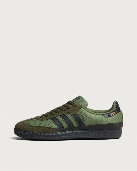 Men's Adidas Samba Og Sneakers in Wild Pine/Night Cargo/Frozen Lemon | Size: UK 4 | Suede/Rubber/Synthetic | END Clothing - shopify_US_11207128613202