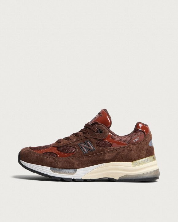 New Balance X Amine 992 Sneakers - Made In Usa in Brown | Size: UK 4 | Rubber/Synthetic/Leather | END Clothing - shopify_US_11207136706898