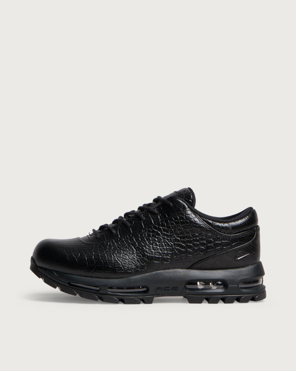 Men's Nike Air Max Goadome Low Croc Shoes in Black | Size: UK 6 | Leather/Rubber | END Clothing - shopify_US_11254981362002