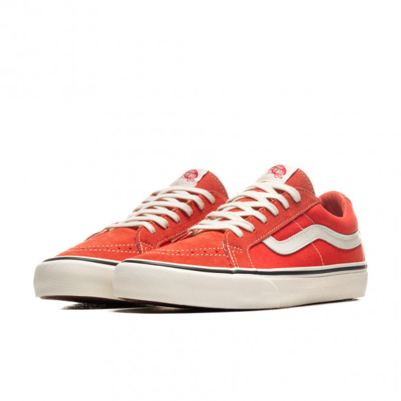 vans sk8 low red and white